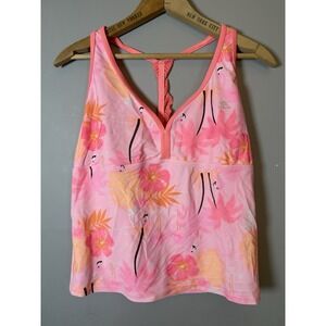 ZeroXposur Girl's Flamingo Tankini top no tags‎